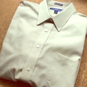 NWT- Mint green long sleeve men's dress shirt